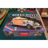 Pocher (Italy) K-75 R Pocher Rolls-Royce Torpedo Cabriolet Phantom II 1934 K-75 Kit 1/8 Scale