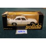 Solido (France) #1096 Diecast Jaguar XJ12 In White Scale 1/43 Complete With Box