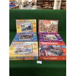 6X Good Companion Jigsaw Puzzles All Over 400 Pieces