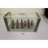 W Britain Toy Soldiers Band Of The Royal Engineers 00260 Limited Edition In Original Display Case