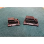 E & J Mining Memories Land Rover Safari & Land Rover Made Out Of Coal Complete With Box