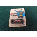 Corgi Junior 1976-1978 Diecast #69 Batmobile Display In Original Packaging Of White Card