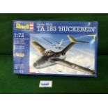 Revell #4343 Focke Wulf TA 183 'Huckebein' Scale 1/72 Model Kit Complete In Box