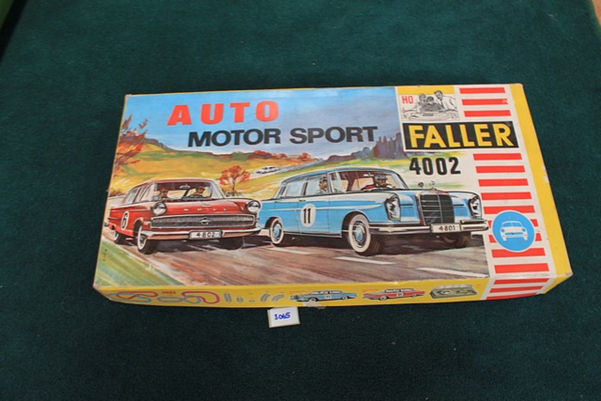 Faller 4002 Auto Motor Sport Track With Two Cars Complete With Box