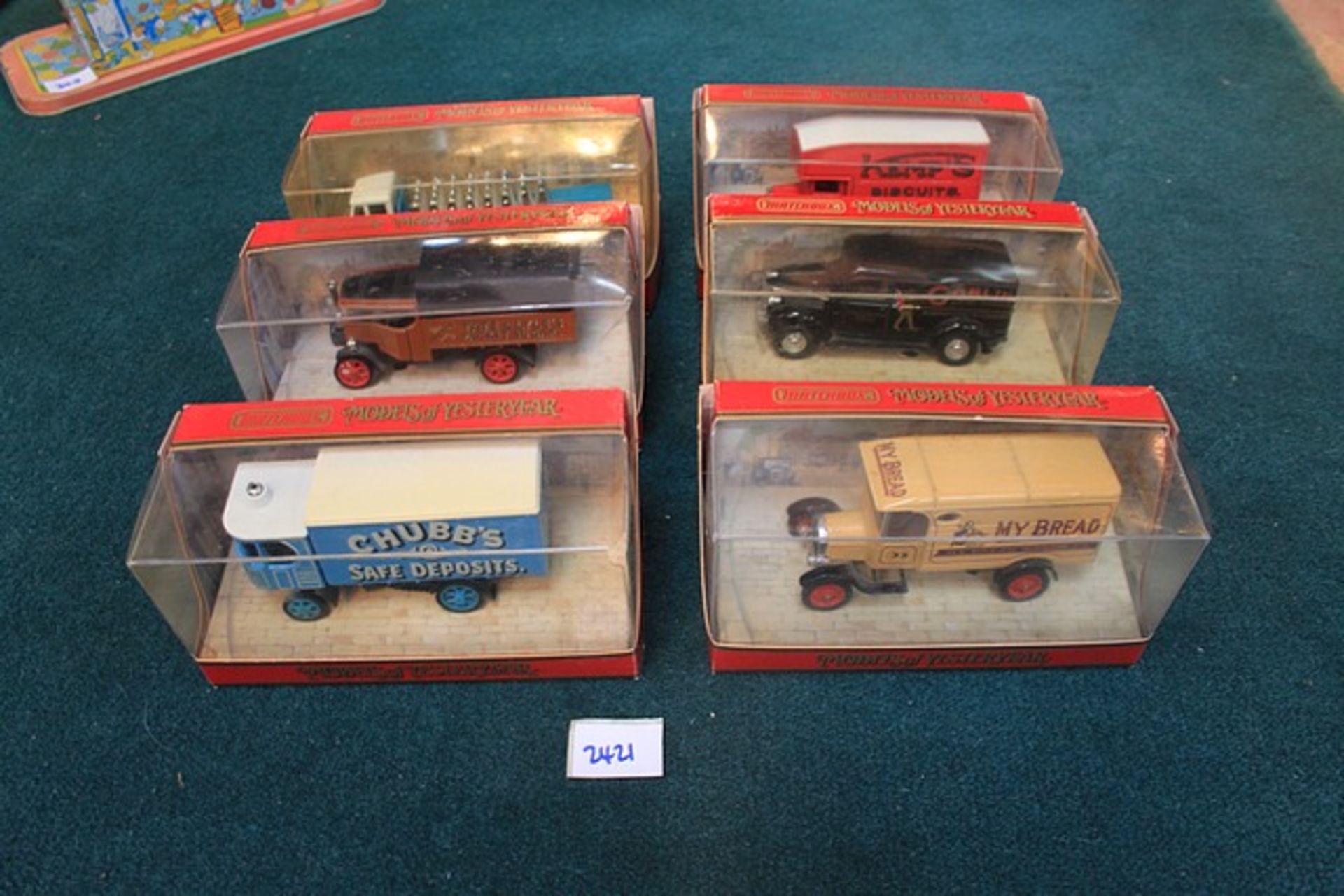 6 x Matchbox diecast Models Of Yesteryear all boxed comprising of;