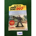 Gilbert James # 16500 Bond Secret Agent 007 New Secret Spy Figure Number 4 Odd Job With Dangerous