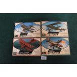 4x Revell model kits scale 1/72 complete in boxes comprising of;