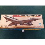 Vintage Tin Aeroplane Me789 Is A Fast Passenger Planes Avion A Reaction Made In China