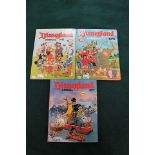 3 x DISNEYLAND ANNUAls 1977, 1978 & 1981 Hardcover â€“ 1980 by ipc magazines publisher (Editor) (LOC