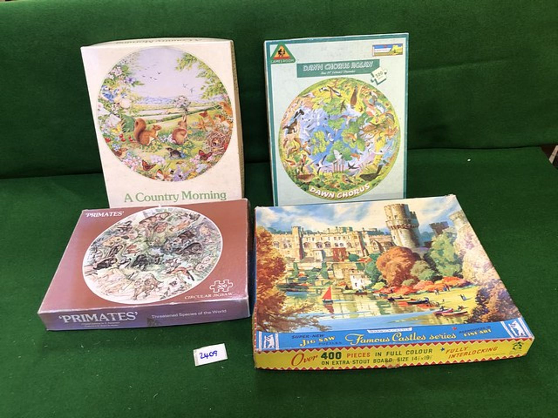 4 Various Jigsaw Puzzles Ranging From 300 To 500 Pieces