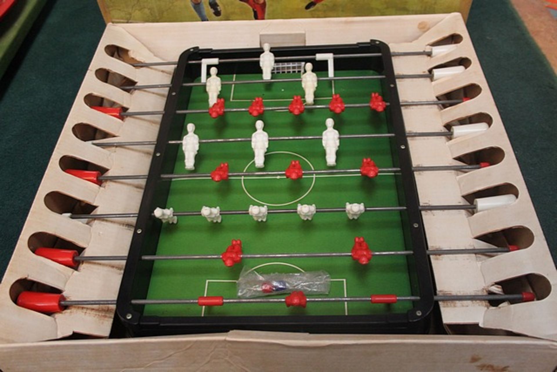 Tudor Rose tabletop soccer item number 6619 complete with box - Image 2 of 2