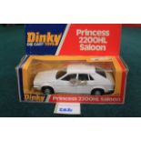 Dinky Toys Diecast # 123 Princess 2200HL In White Complete With Box