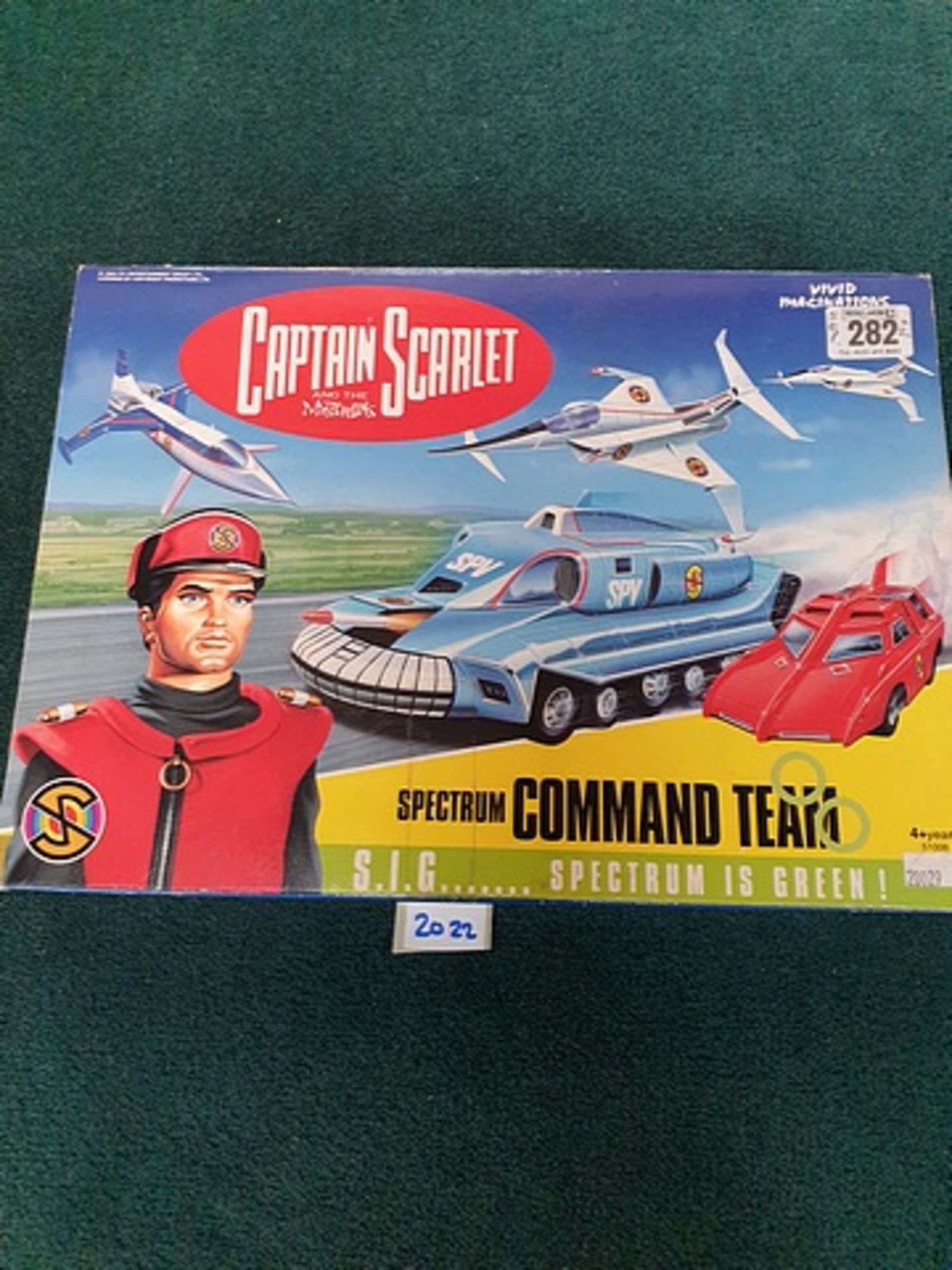 Vivid Imaginations #51006 Captain Scarlet Spectrum Command Team 5-Piece Diecast Set Complete With