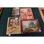 4 X Various Jigsaw Puzzles 1000 Pieces Each