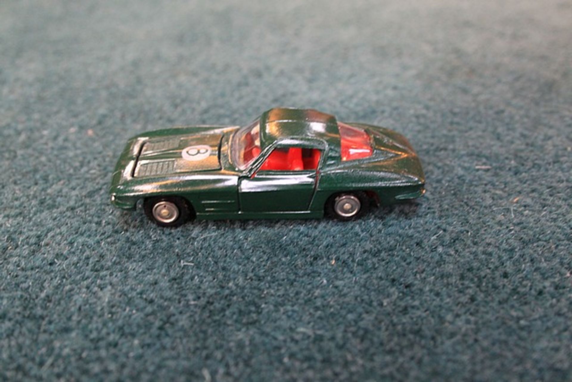 Lone Star Impy #11 Diecast Gran Turismo Coupe In Green With Red Interior And Racing #8 Complete With - Image 2 of 2