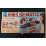 Chad Valley Knit-O-Matic Automatic Knitting Machine New Starter Set 1960s Complete With Box
