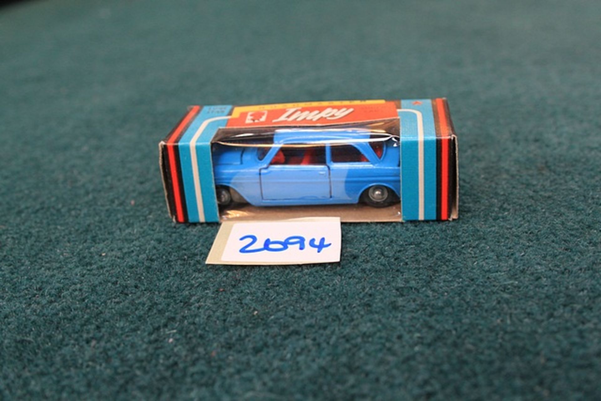Lone Star Impy #27 Diecast German Ford Taunus 12M In Blue With Red Interior Complete With Box.