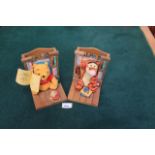 Book Ends Buddies Disney Books Winnie The Pooh & Tiger Plush Storybook Hunny Pot Starring Winnie The