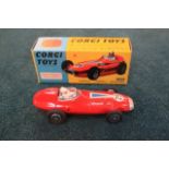 Corgi Toys Diecast model 150S Vanwall Formula 1 Grand Prix racing car in red with racing number 25