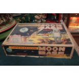 Marx toys operation moonbase complete with box (box is damaged)