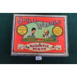 Old Junior 1910â€™s Junior Spilli-Wobble, Magnetic Mirth! Made In England Probably J W Spears