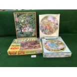 4 Various Jigsaw Puzzles Ranging From 400 To 700 Pieces