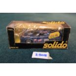 Solido (France) #1031 Diecast BMW M1 In Blue With The Racing Number 41 Scale 1/43 Complete In Box