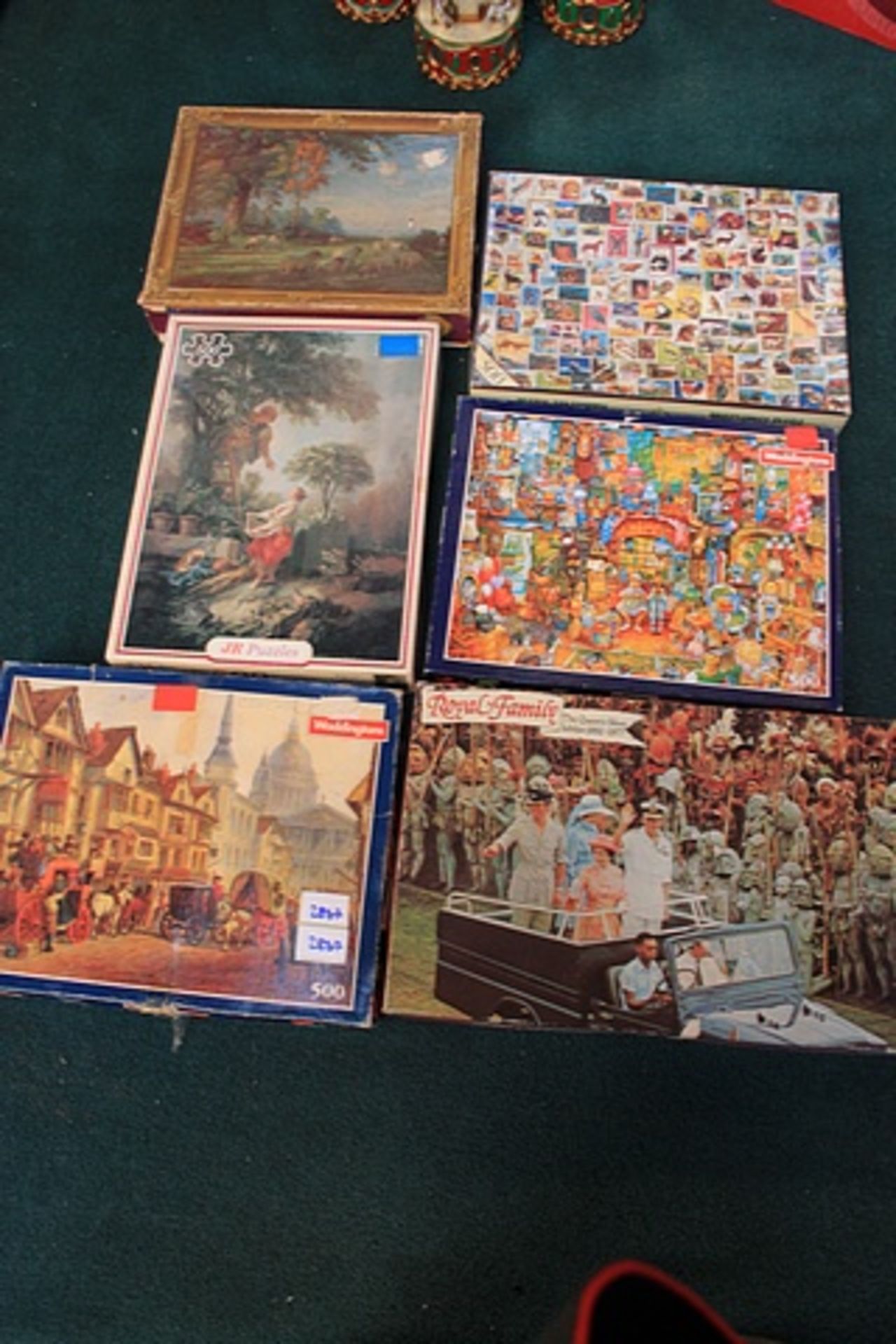 6 X Various Jigsaw Puzzles Comprising Of 1 X 470 Pieces And 5 X 500 Pieces