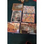 6 X Various Jigsaw Puzzles Comprising Of 1 X 470 Pieces And 5 X 500 Pieces