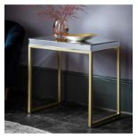 Pippard Side Table Champagne Give your room some style with this classy side table, featuring a