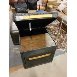 Monte Carlo Side Table The collection takes Timothy Oulton travel-inspired trunks to the next level,