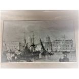 Antique Print Greenwich Hospital. George Bryant Campion, 1796-1870 : London : George Virtue, 1830. A