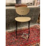 Sidcup Stool Grey seating height 67cm (Loc: TRLA1)