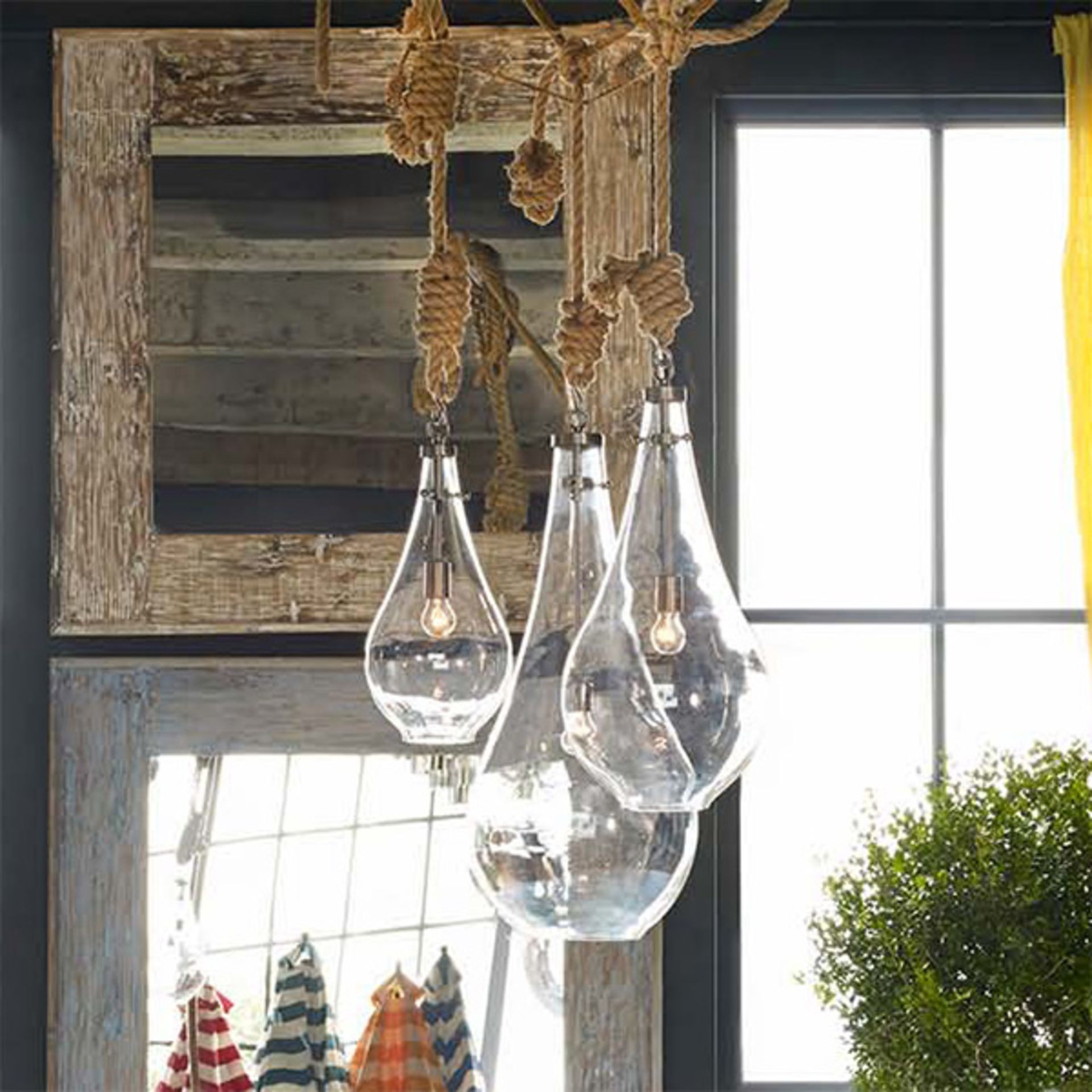 Phyllum Pendant 50cm Clear The Shape Of The Phylum Emulates The Idea Of A Water Droplet Suspended In