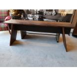 Thomas Bina Elena Console Table Crafted By Hand From Sustainably Harvested And Reclaimed Woods, A