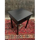 Wycombe 1 Drawer Side Table With Its Origins In Wycombe Black This Scandinavian Style Unit Is Made