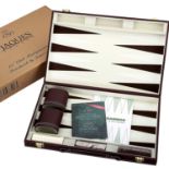 Jaques of London Backgammon Set - 15 Inch Backgammon Sets Finest Games Since 1795 Luxury Quality