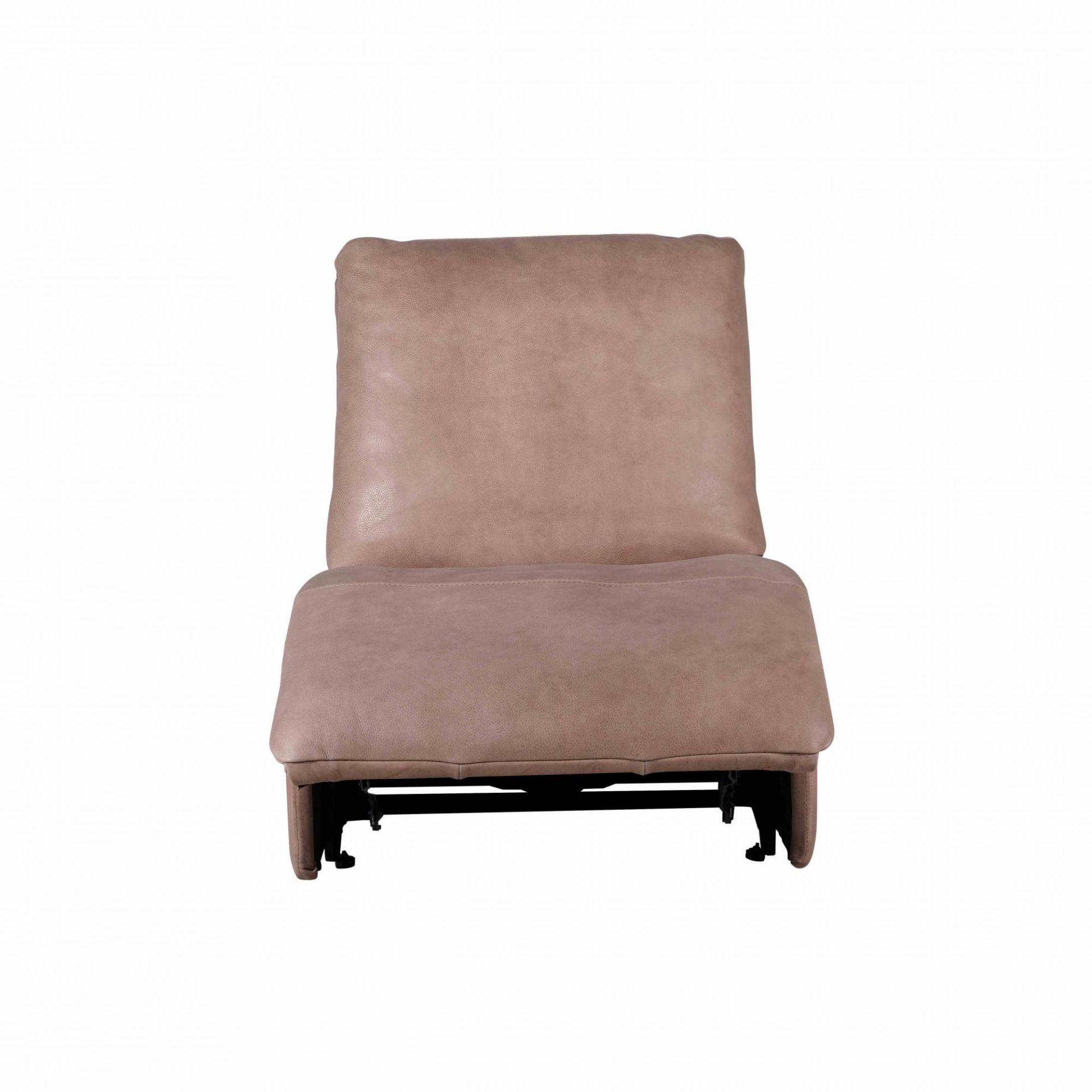 George Chair 1 Seater Sofa Graphite The George Is A Contemporary Armless Recliner Featuring Simple - Image 2 of 5