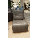 George Chair 1 Seater Sofa Graphite The George Is A Contemporary Armless Recliner Featuring Simple
