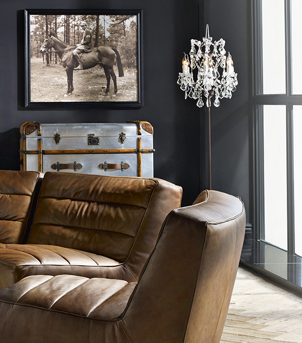 Crystal Floor Lamp Antique Rust (EU) The Crystal Lighting Collection Is Inspired By The Elaborate