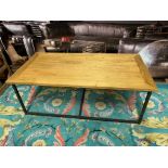 Set 3 Old Reclaimed Wood Metal Nesting Table Old Reclaimed Wood Pairs With Rustic Blackened Iron On