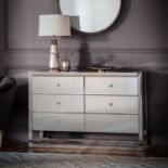 Armada 6 Drawer Mirrored Chest The Armada 6 Drawer Mirrored Chest is the latest addition to our