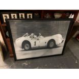 Timothy Oulton Race Car Wall Art Image Of Car No. 1 Is A 1958 Lister Jaguar Prototype Fitted With