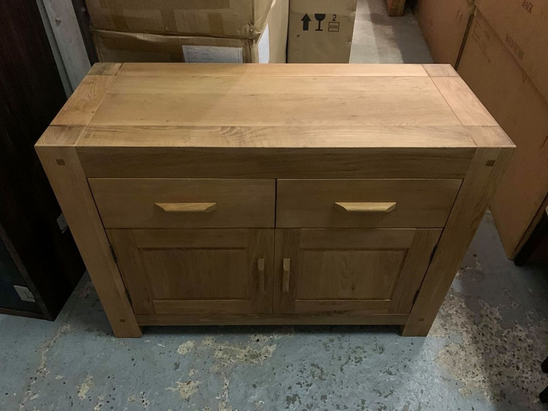 Oregon 2 Drawer 2 Door Sideboard The Beautiful Oregon Oak 2 Drawer 2 Door Sideboard From Halo Has