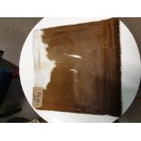 Cowhide Leather Cushion 100% Natural Hide Handmade 35cm