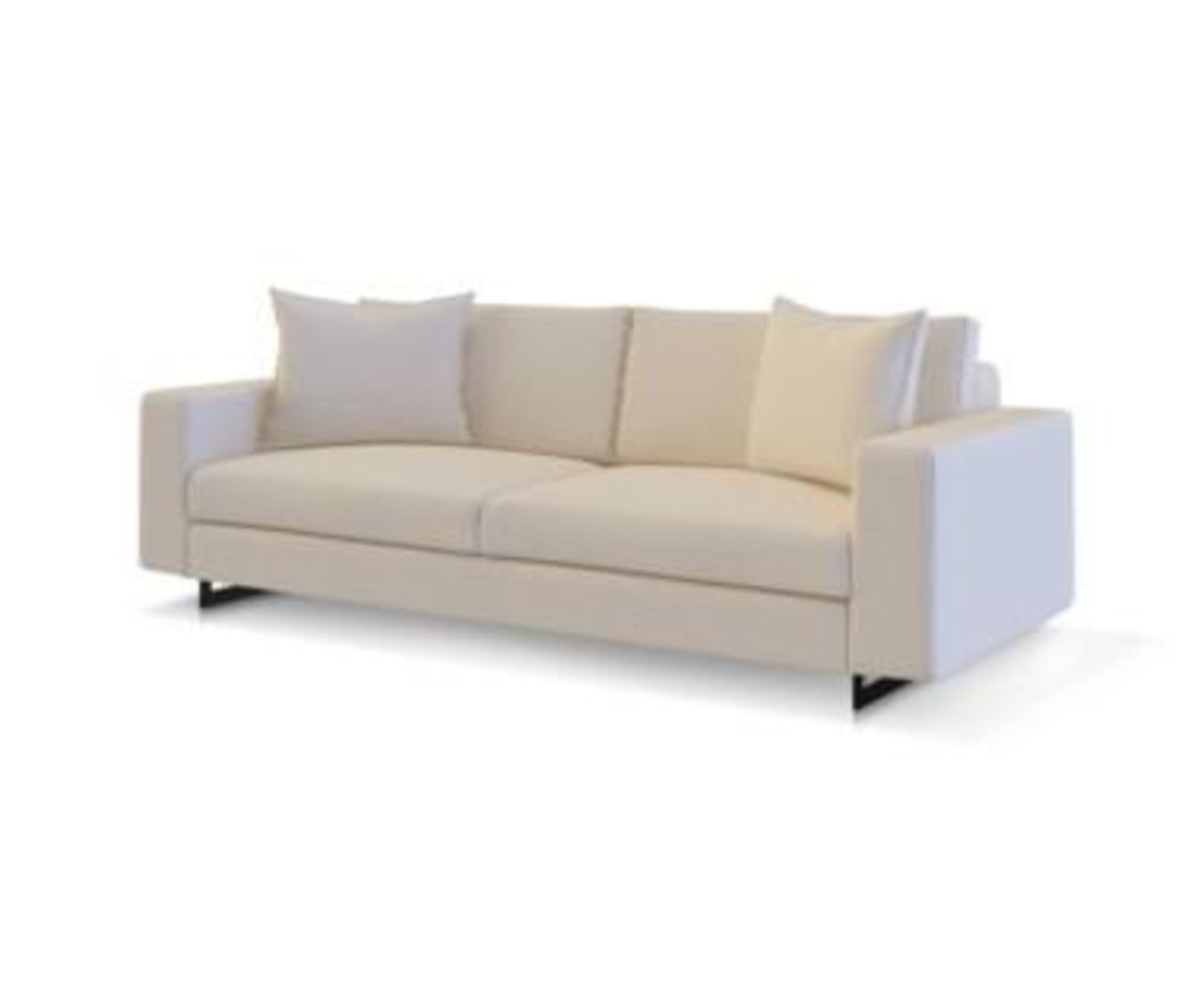 Ian Classic 2 Seat Sofa Madison Ivory Upholstered The Ian Sofa Is A Transitional Sofa Featuring