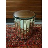 Simone Side Table Alluding To Art Deco Design Elements, The Simone Side Table Is A Statement
