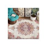 Beige Pink Rug Gallery-worthy grace isn't only found in artful canvas prints - bring the beauty of a