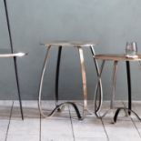 Omar Side Table Inspired Using Both Industrial And Contemporary Designs The Elegant Omar Side