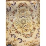 Handmade Empire Sheena Traditional Oriental Wool Savonnerie Carpet 7'6" x 9'6" Assorted Palette